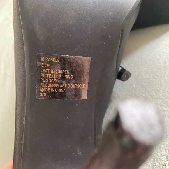 Steve Madden Mirabele PeepToe Heel-Boot - Picture 5 of 5